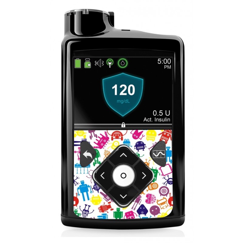 Pegatina Bomba Insulina Medtronic 640g 670g Robots