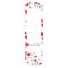 Pegatina Glucometro Contour Next Bayer Flores Rosas