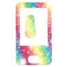 Pegatina Receptor y Sensor Dexcom G6 Arcoiris