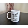 Taza blanca  "SUGAR FREE" 1