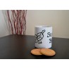 Taza blanca "SUGAR FREE" 2