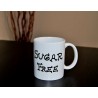 Taza blanca "SUGAR FREE" 2