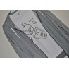 Camiseta blanca hombre "EVERYDAY IS A FIGHT"