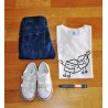 copy of Camiseta blanca hombre "EVERYDAY IS A FIGHT"
