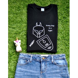 copy of Camiseta blanca hombre "EVERYDAY IS A FIGHT"