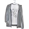 Camiseta blanca mujer "EVERYDAY IS A FIGHT"