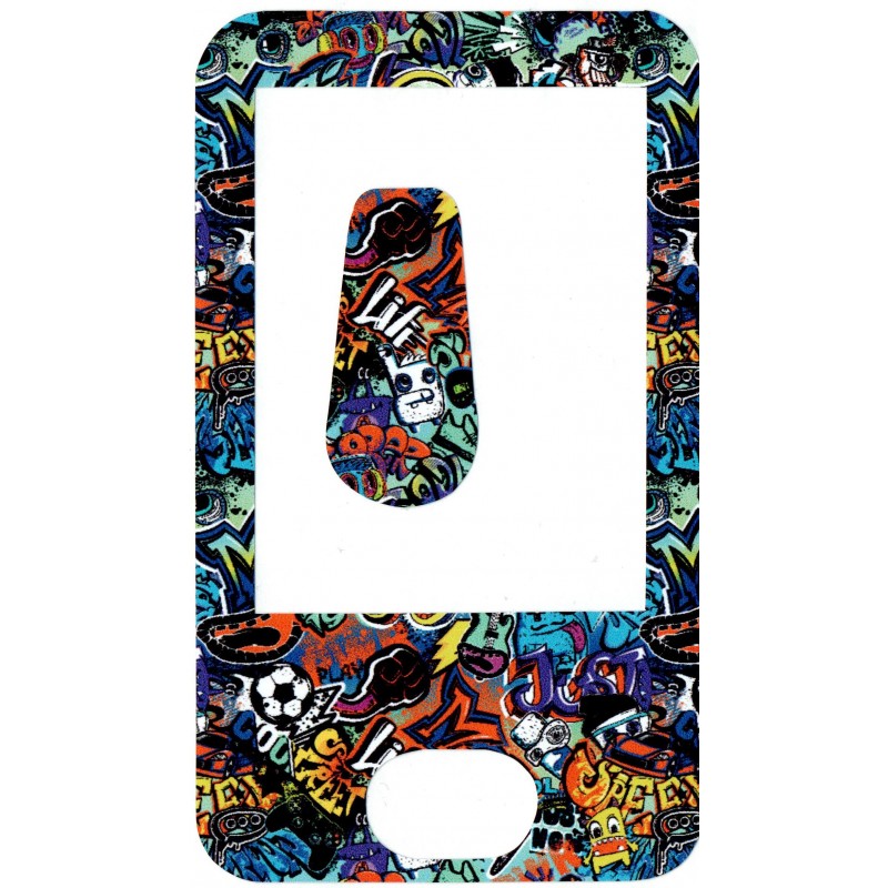 Pegatina Receptor y Sensor Dexcom G6 Graffiti
