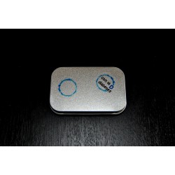 Caja metálica color plata