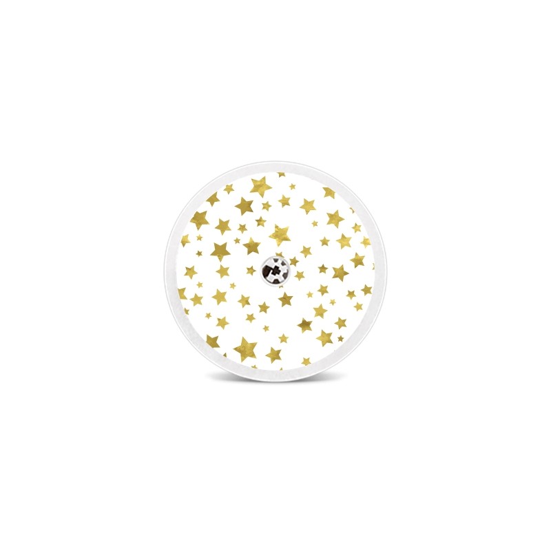 Pegatina Sensor FreeStyle Estrellas Doradas
