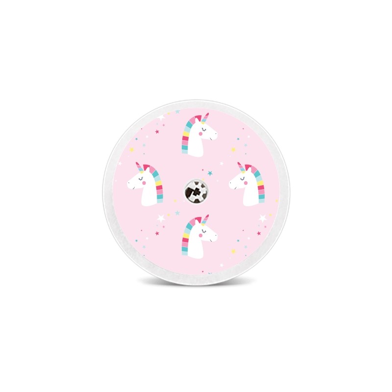 Pegatina Sensor FreeStyle Unicornio Rosa
