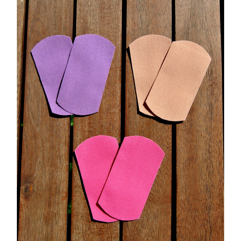 Parches Protector Estándar Pack Doble / Morado, Rosa y Carne