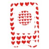 Pegatina Receptor y Sensor FreeStyle Corazones Rojos