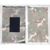 Riñonera para Bomba de Insulina Unicornios Gris (Ref. 858)