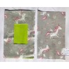 Riñonera para Bomba de Insulina Unicornios Gris (Ref. 858)