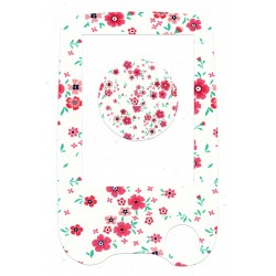 Pegatina Receptor y Sensor FreeStyle Flores Rosas