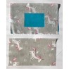 Riñonera para Bomba de Insulina Unicornios Gris (Ref. 858)